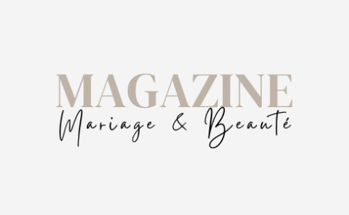Logo Magazine Mariage & Beauté. Inspiration mariage, conseils beauté et tendances nuptiales.